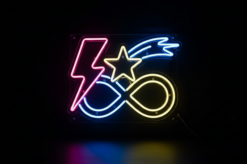 Symbolic Neon Sign