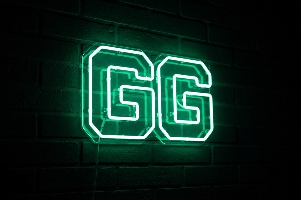 GG Neon Sign