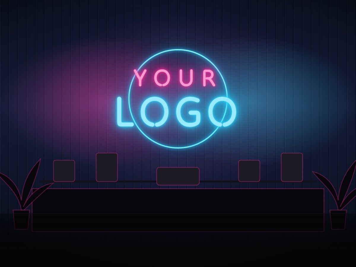 Neon sign for Shops & business