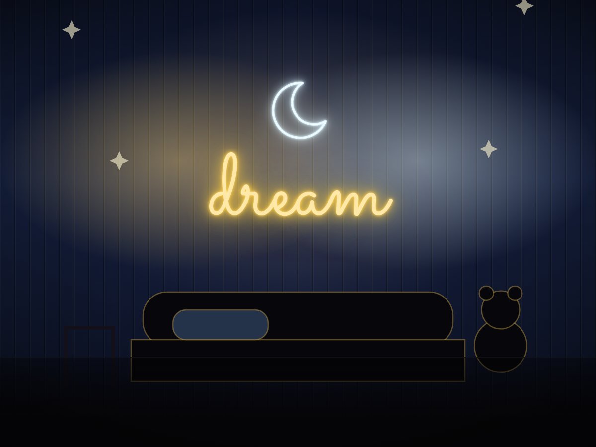 Neon sign for Kids rooms
