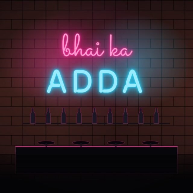 bhai ka adda neon sign