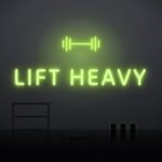 gym neon sign
