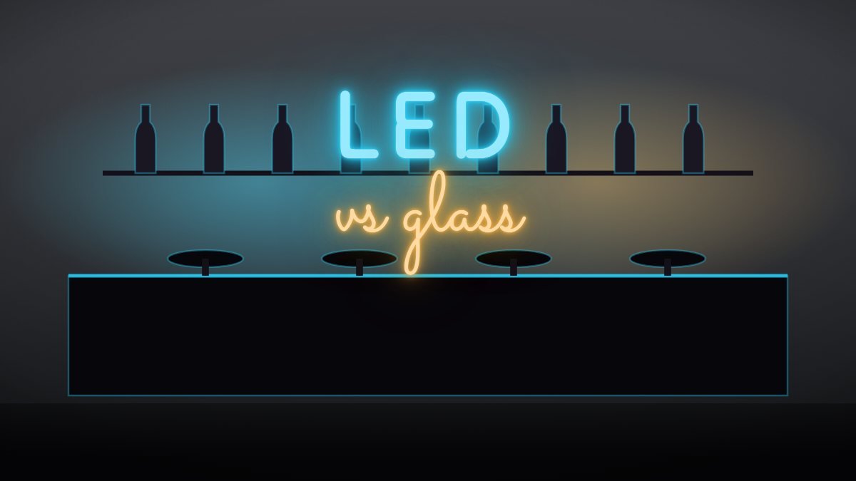 LED neon vs glass neon
