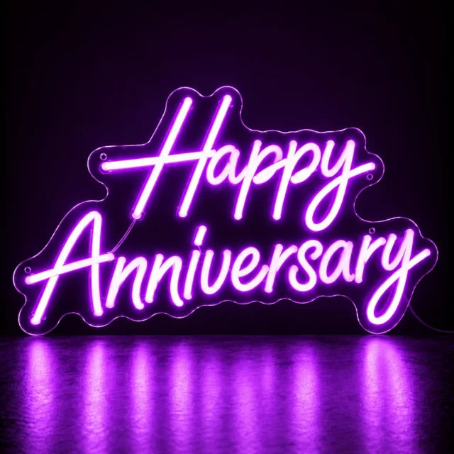 Celebrate your love with a premium “Happy Anniversary” neon light, perfect for anniversary decorations,

Bedroom & Home Décor

#HappyAnniversary #AnniversaryNeon #neonadda_web #CustomNeon #anniversarygift LED Neon Sign, Couple Neon Light, Romantic